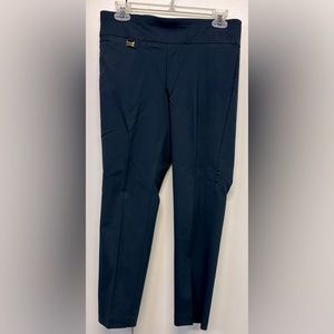 Alfani Woman’s Navy Tummy Control Pull on Skinny Pants - Size 8P